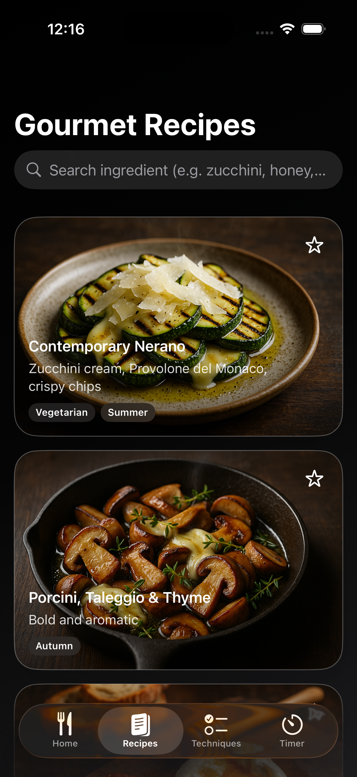 Screenshot della procedura e timer